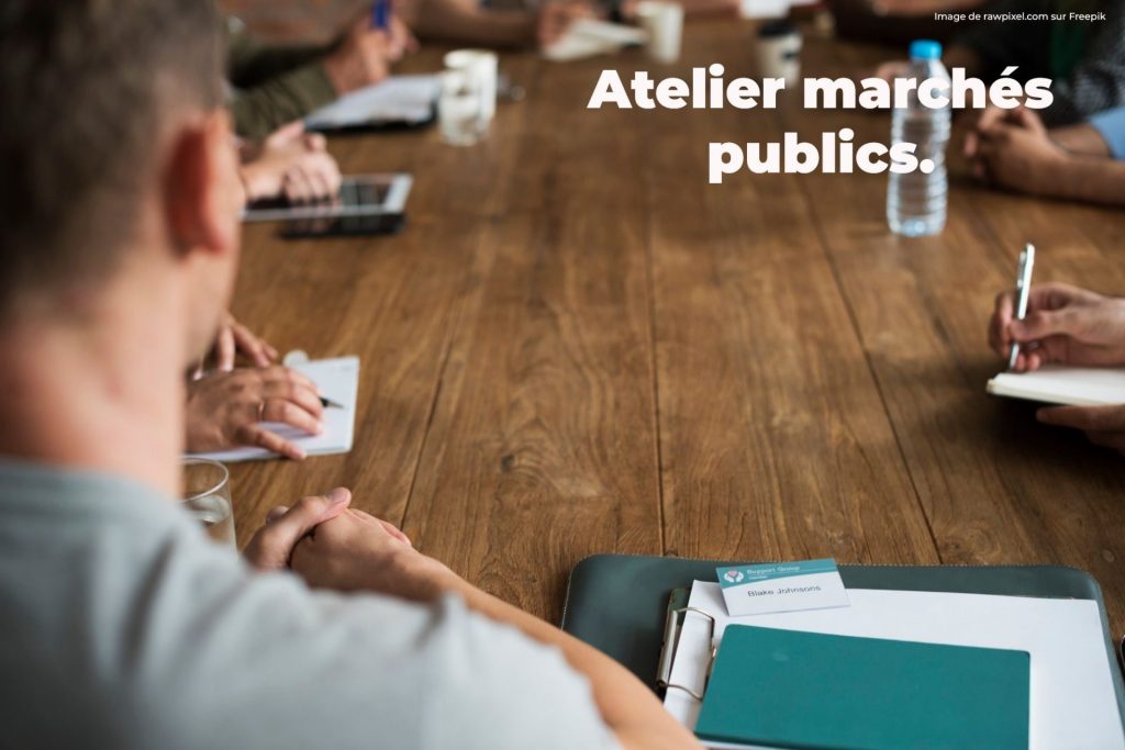atelier marchés publics Mons