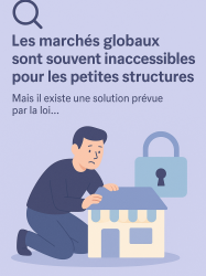 Les marchés globaux sont souvent inaccessibles pour les petites structures